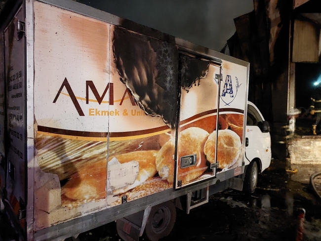 Gaziantep’te ekmek fabrikasında yangın