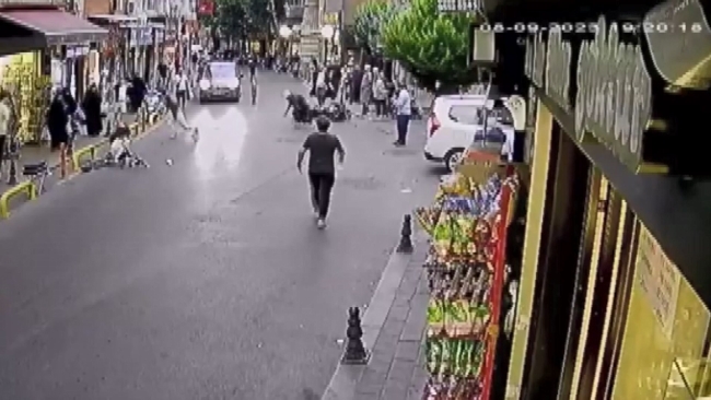 Skuterla motosiklet kafa kafaya çarpıştı: 2 yaralı