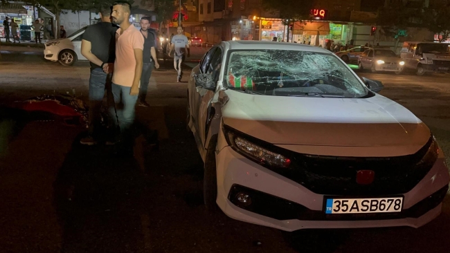 Şanlıurfa’da motosiklet ile otomobil çarpıştı: 2 yaralı