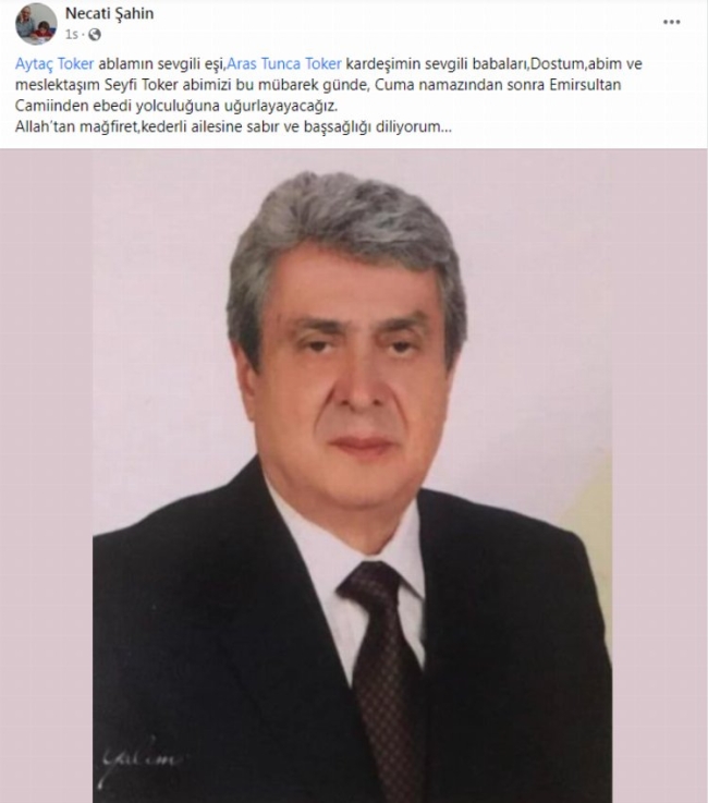 Seyfi Toker hayatını kaybetti