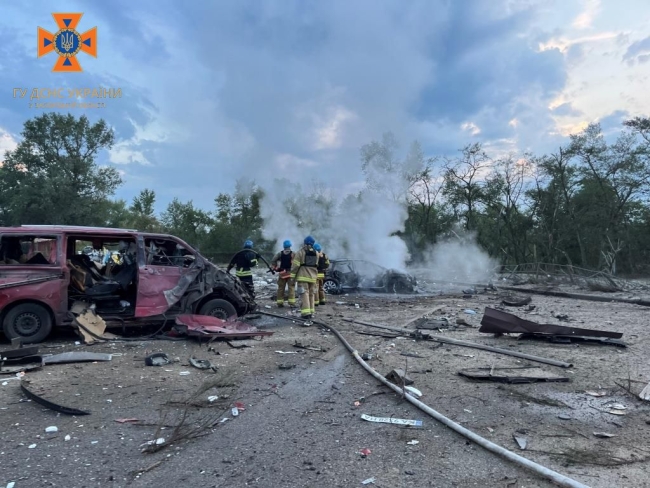 Ukrayna’da bir otele füze saldırısı: 1 ölü