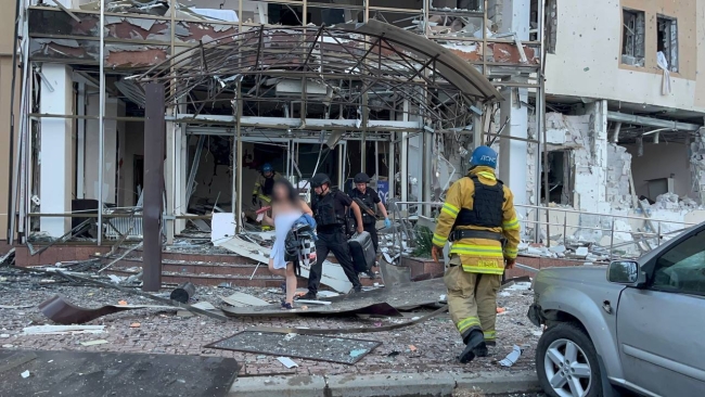 Ukrayna’da bir otele füze saldırısı: 1 ölü