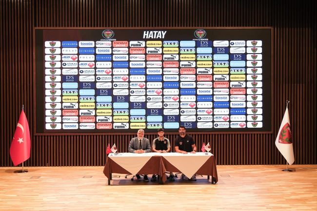 Hatayspor, Engin Can Aksoy ile 4 yıllık sözleşme imzaladı