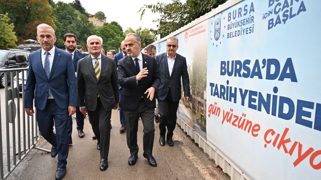 Bursa'da tarihe sözde değil, özde vefa