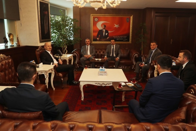 MHP'den Emniyet Müdürü Zaimoğlu'na ziyaret