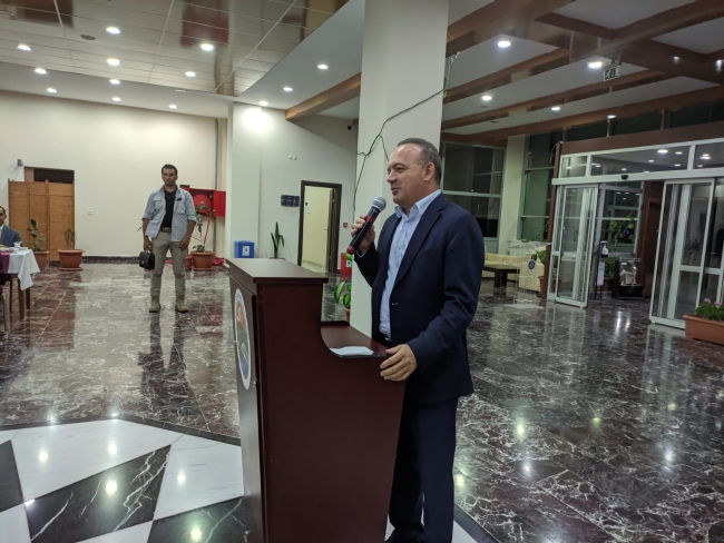 Vali Öner'e veda yemeği
