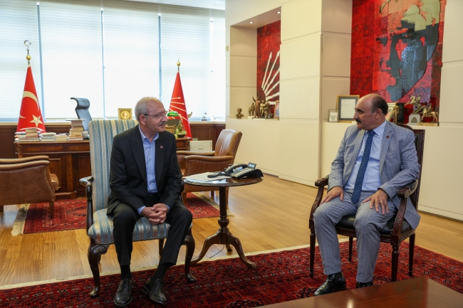 Kılıçdaroğlu, esnaf odalarının temsilcileri ile bir araya geldi