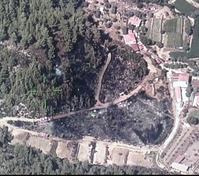 Muğla’daki yangın kontrol altında