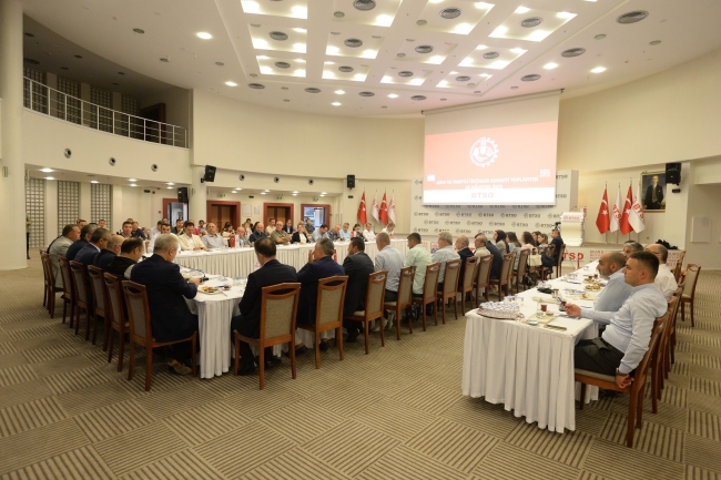 BTSO gıda konseyi sektörün geleceği ele alındı