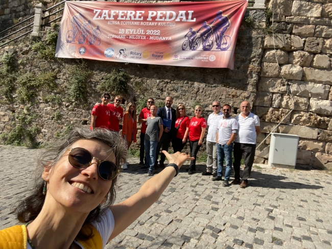 Pedallar Cumhuriyet için Tophane'den Mudanya'ya