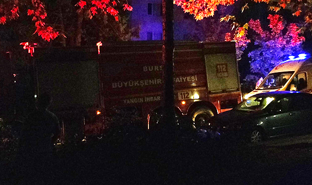 Bursa Beşevler'de korku dolu anlar!