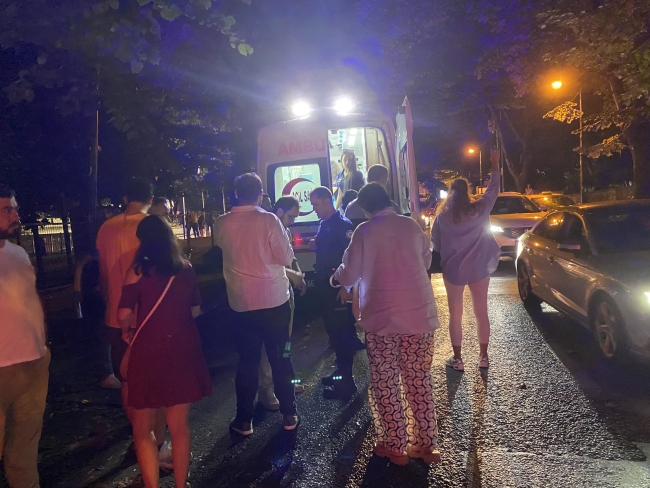 İstanbul'da motosiklet kazası: Sürücü ağır yaralı