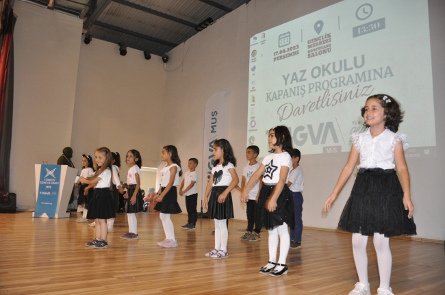 TÜGVA yaz okulları tamamlandı