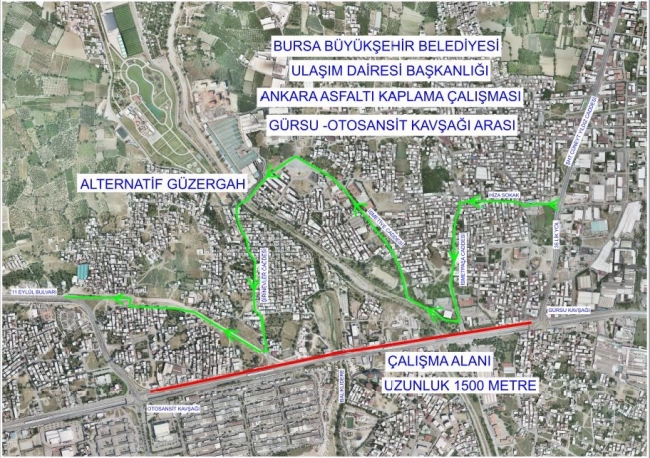 Büyükşehir duyurdu! O yol kapanacak