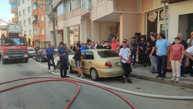 Bursa'da müstakil ev alev topuna döndü