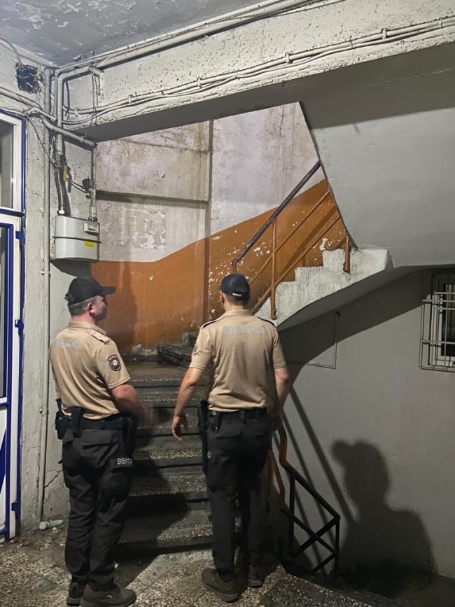 Bursa’da sokaklar polis ekipleri ile güvende