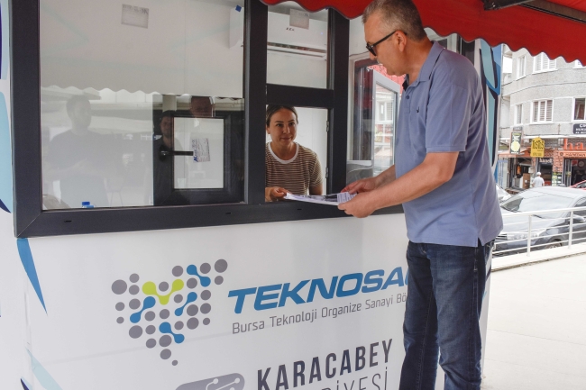 Başkan Özkan'dan TEKNOSAB istihdam merkezine ziyaret