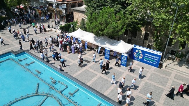 Bursa AB Bilgi Merkezi'nden çevreci sanat etkinliği