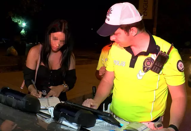 Polis çevirmesine takıldı sözleri şaşkına çevirdi!