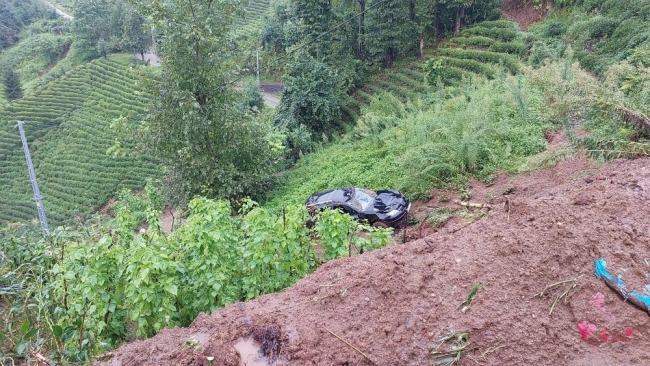 Rize’de şiddetli yağışların bilançosu belli oldu
