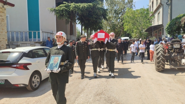 Kıbrıs Gazisi son yolculuğuna uğurlandı