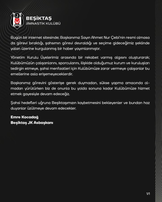 Ahmet Nur Çebi istifa mı etti?