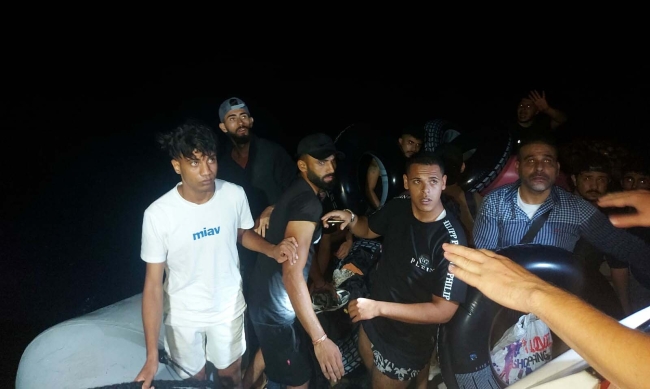 Bodrum'da 42 kaçak göçmen kurtarıldı