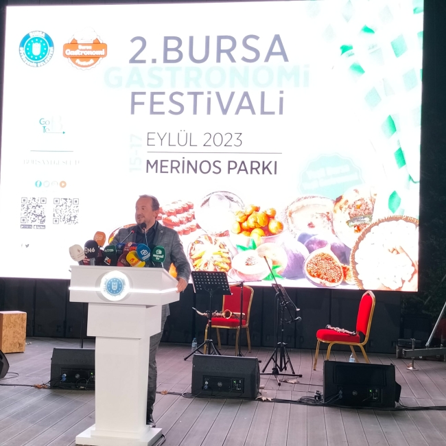 2. Bursa Gastronomi Festivali'nde" geri sayım