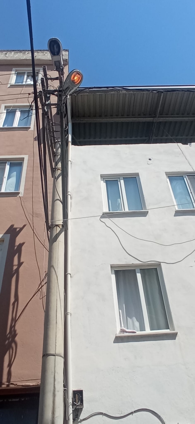 Bakım için gelen ekipleri şaşkına çevirdi
