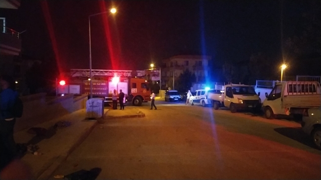 Komşu kavgası ev yangınına sebep oldu