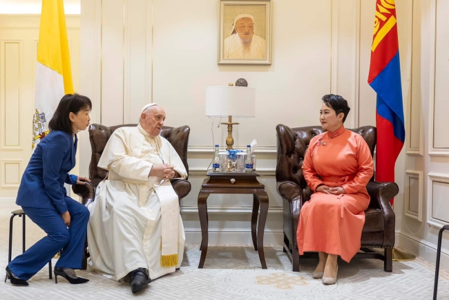 Papa Francis, Moğolistan’da