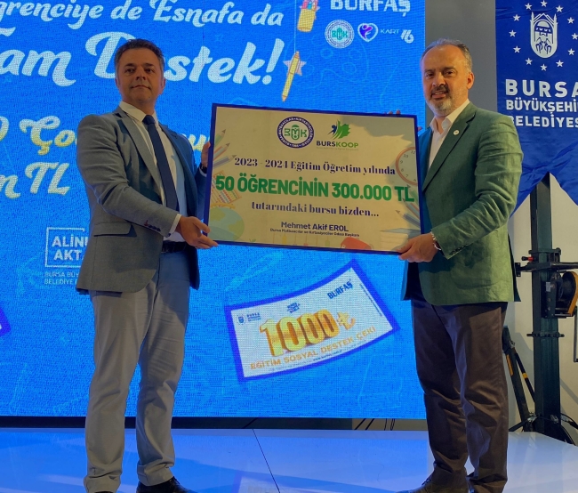 Bursa Büyükşehir'den eğitime tam destek