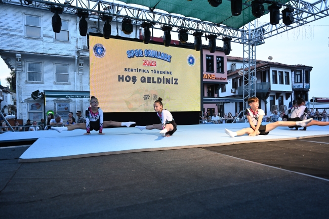 Yaz spor okullarına coşkulu veda