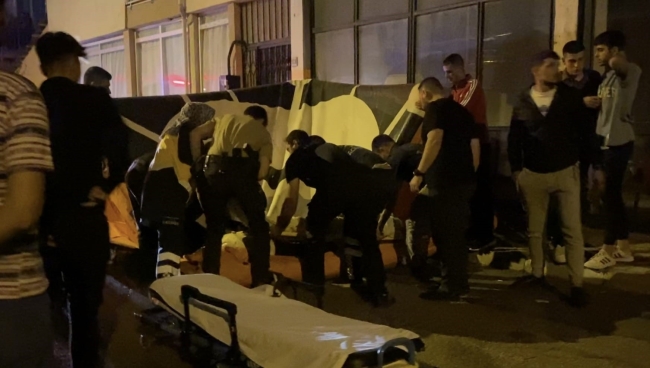Bursa'da Alkollü Kavga! 3. Kattan Attı