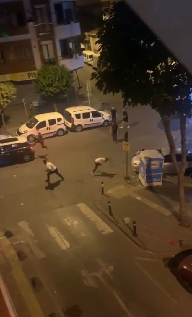 Sokak savaş alanına döndü!