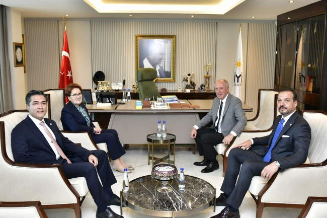 İnce, Meral Akşener ile görüştü