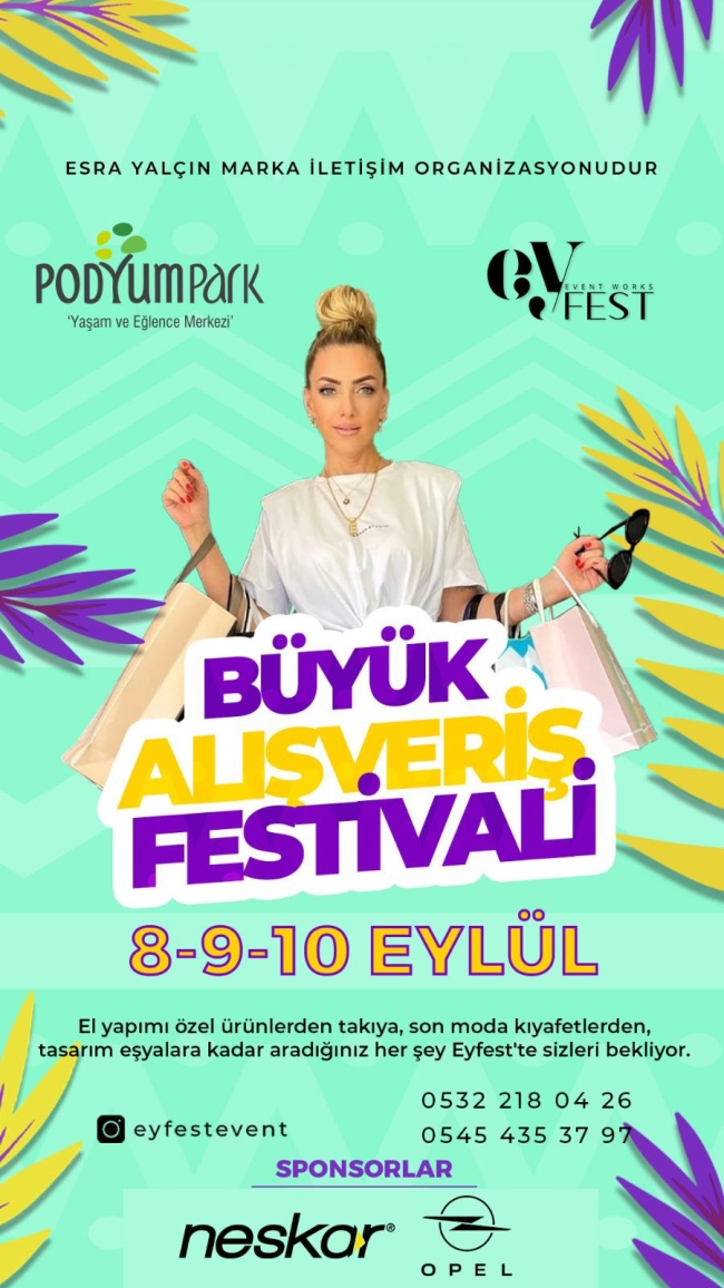 EyFest Alışveriş Festivali başlıyor