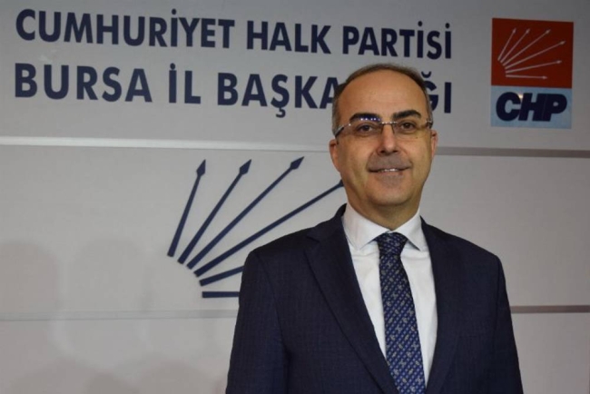 CHP Bursa'da Turgut Özkan adaylığını açıkladı