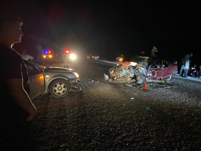 Akhisar'da trafik kazası: 1 ölü, 6 yaralı