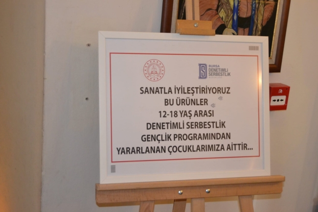 Bursa'da el sanatları sergisi açıldı