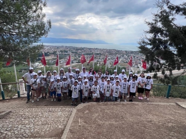 Astımlı çocuklar İznik'te hem öğrendi hem eğlendi