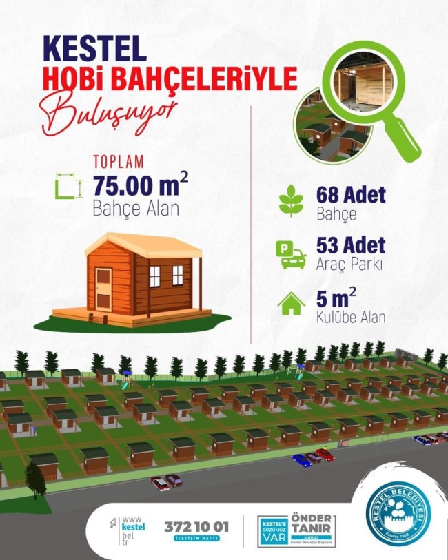 Bursa'daki 'Kozluören Hobi Bahçesi’nde sona doğru