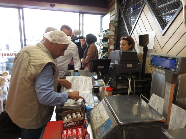 İstanbul'da gıda denetimi : 87 milyon lira ceza