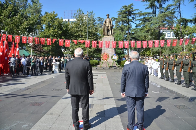 Atatürk'ün Trabzon'a gelişinin 99'uncu yıl dönümü kutlandı
