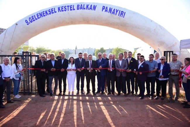 Bursa'da 9. Geleneksel Kestel Balkan Panayırı başladı