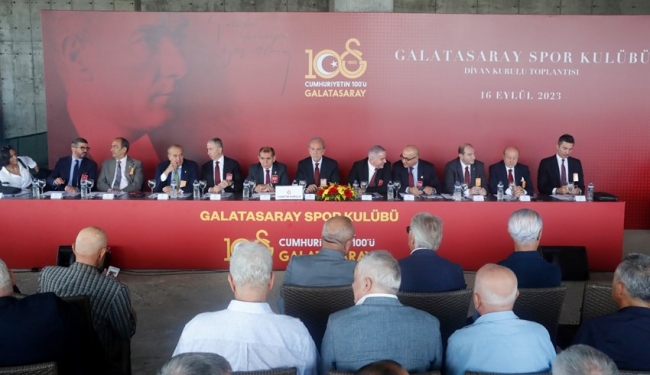 Galatasaray Olağan Divan Kurulu toplantısını yaptı