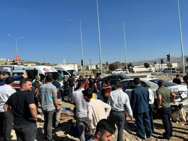 Şırnak'ta pikap kaza yaptı: 7 yaralı