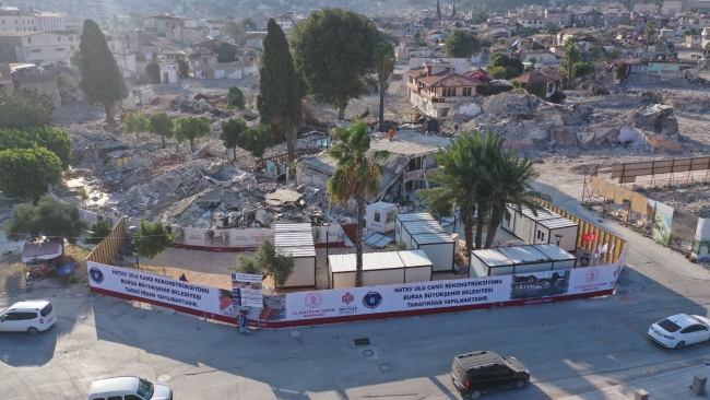 Tarihi enkazda çalışma başladı
