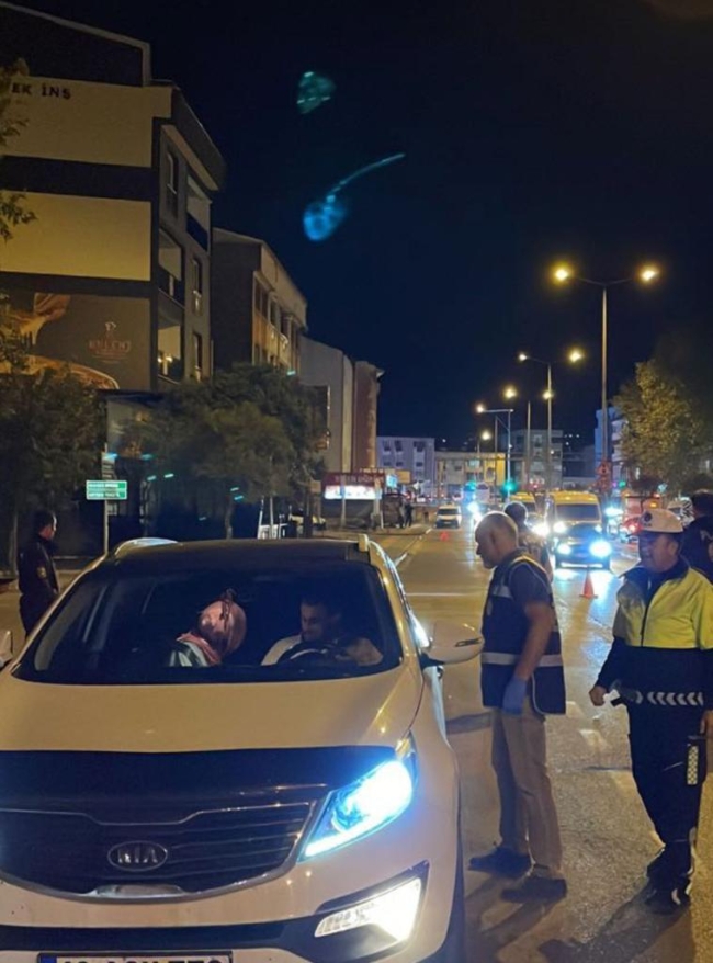 Bursa’da huzur operasyonu.... 811 kişi sorgulandı