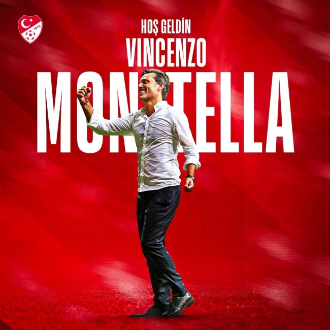 A Milli Futbol Takımı Montella'ya emanet!